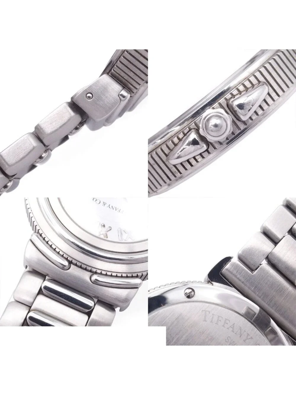 Tiffany & Co Intaglio White Dial SS Watch